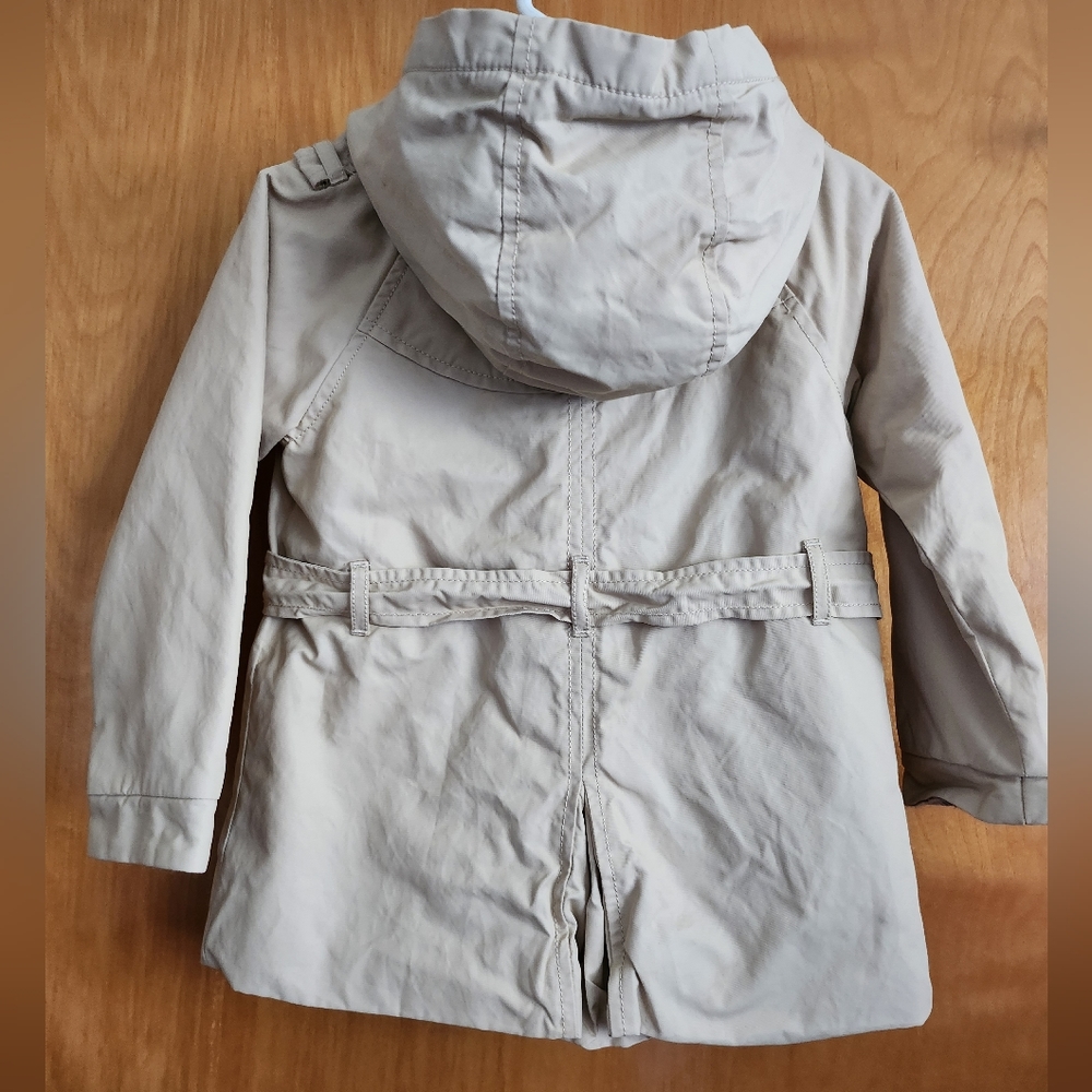 Zara BabyGirl 18/24 Months Trench Coat - Picture 4 of 13